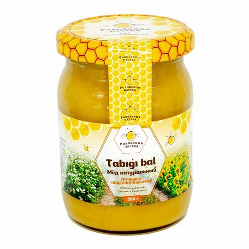 Мёд гречишно-подсолнечниквый 350 г ОПТ фото 2