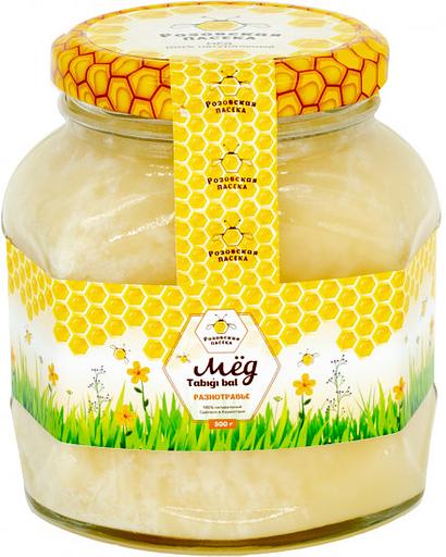 Мёд разнотравье 500 г ОПТ фото 2