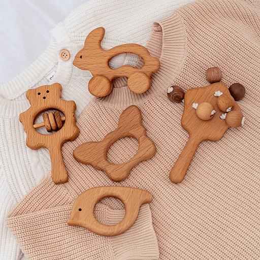 Подарочный набор для детей Лето в лесу - деревянные игрушки, Опт фото 1