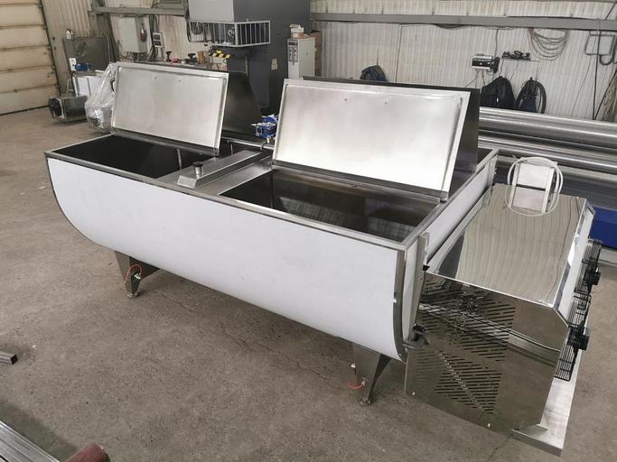 Охладитель молока открытого типа (ванна) 1500 л (Invotech) фото 2