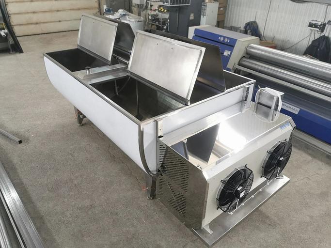 Охладитель молока открытого типа (ванна) 1500 л (Invotech) фото 4