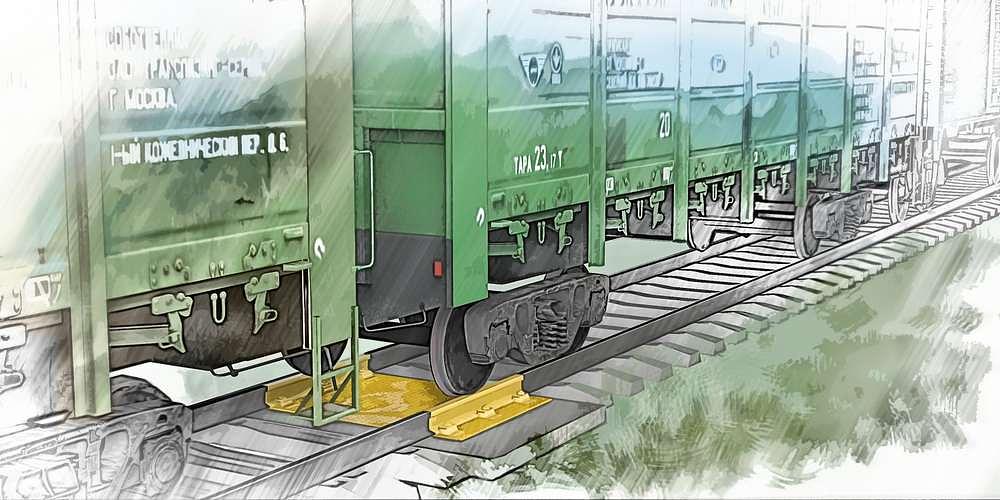 Железнодорожные весы для поосного взвешивания в динамике фото 1