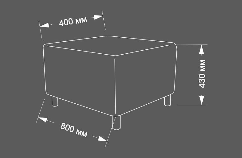 Банкетка «Amola» ОПТ фото 5