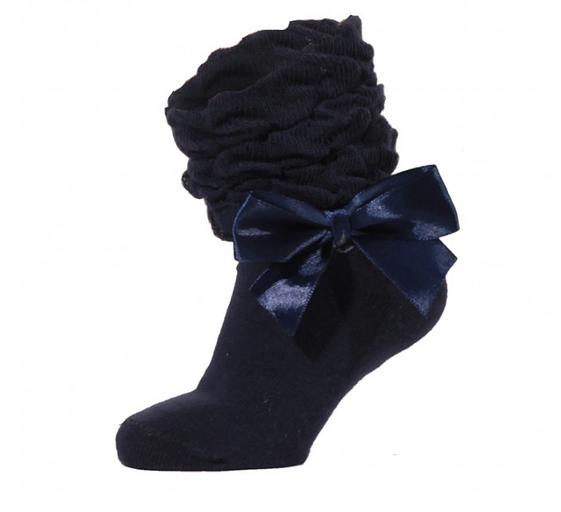 Носки с акружевом и бантом, Опт фото 1