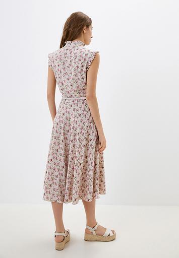 Платье-рубашка с цветочным принтом Elit by Ter-Hakobyan опт фото 3