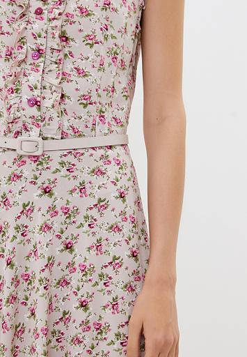 Платье-рубашка с цветочным принтом Elit by Ter-Hakobyan опт фото 4