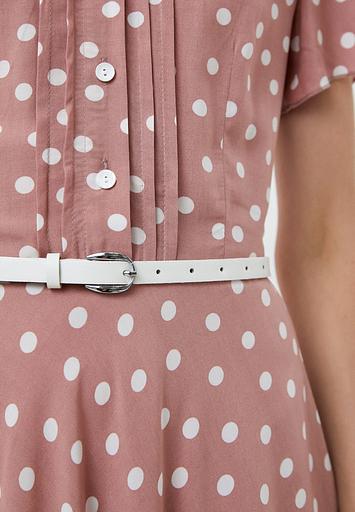 Платье-рубашка коричневое Elit by Ter-Hakobyan опт фото 4