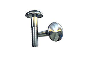 DIN 607 Болт мебельный с полукруглой головкой и усом фото 1