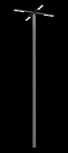 Парковый светильник SV-PARK4-SITI-4х90Вт-6м фото 1