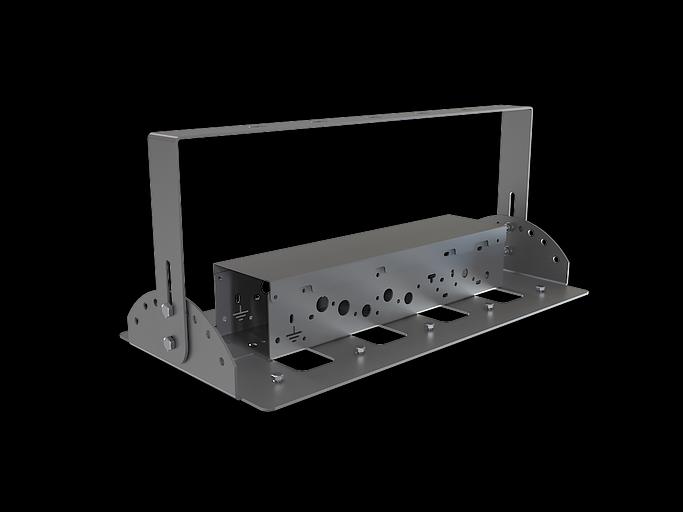 Кронштейн поворотный 2GWxВт с пром.коробкой фото 1