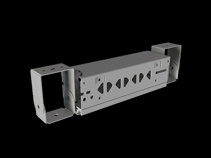 Комплект креплений (Т-поворотные ) с пром. коробкой фото 1