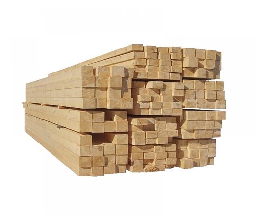 Брус естественной влажности 150х150х6000 мм, хвоя фото 1