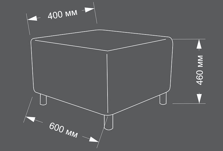 Банкетка с хранением «Andres» 460 ОПТ фото 2