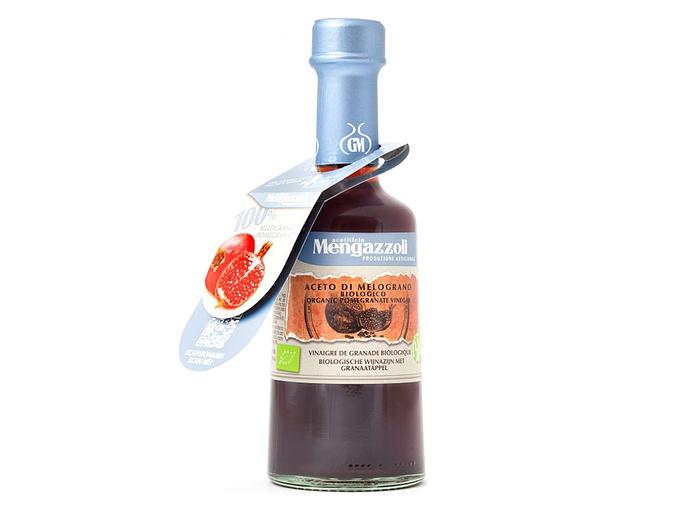 Гранатовый уксус Mengazzoli Organic Pomegranate 5% ОПТ фото 1