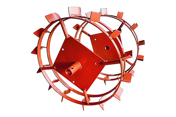 Колесо универсальное металлическое для мотоблоков и мотокультиваторов 2 обруча опт фото 1