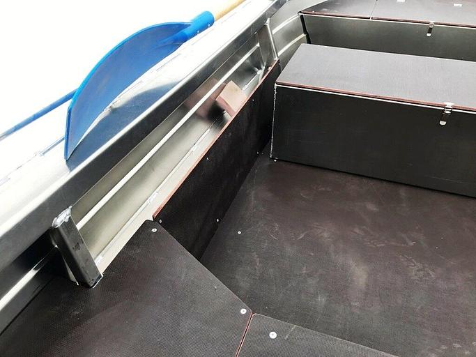 Алюминиевая лодка Тактика 390 РМ, 390*146*60 см фото 7