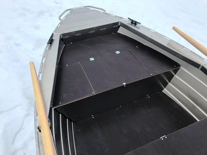 Алюминиевая лодка Тактика 390 РМ, 390*146*60 см фото 8