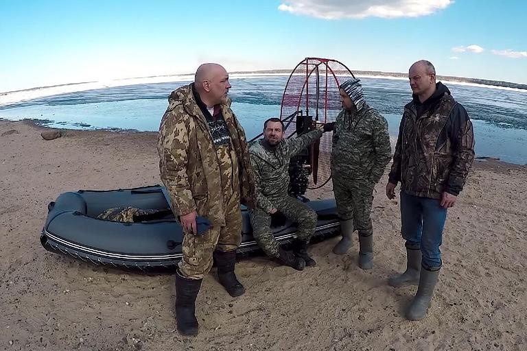 Аэролодка Бурлак Аэро АМ-380 15 л.с., габариты: 3800*1900*500 мм. фото 6