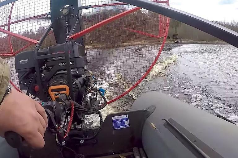 Аэролодка Бурлак Аэро АМ-380 15 л.с., габариты: 3800*1900*500 мм. фото 7