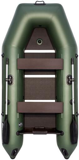 Лодка Аква 2900 СК, 2900*1420*400 мм., цвет: зеленый фото 1