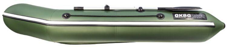 Лодка Аква 2900 СК, 2900*1420*400 мм., цвет: зеленый фото 5