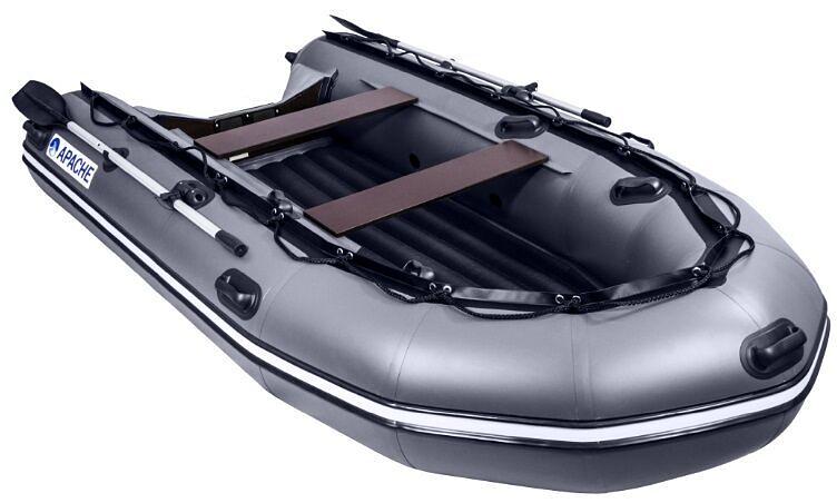Лодка Апачи(Apache) 3300 НДНД, 3300*1700*480 мм., цвет: графит фото 3