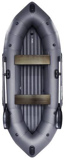 Лодка Апачи(Apache) Турист 325, НДНД 3250*1380*400 мм., цвет: графит фото 1