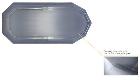 Лодка Апачи(Apache) 260, 2600*1200*340 мм., цвет: графит фото 4