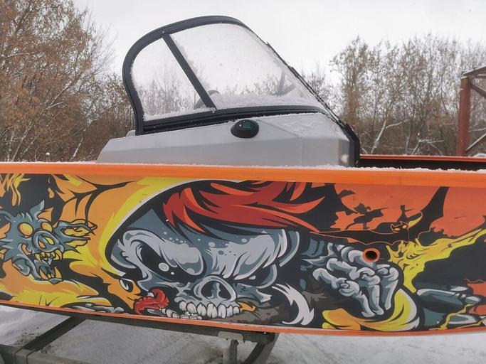 Алюминиевый катер Тактика 500 Fish Pro, 500*208*93 см фото 4