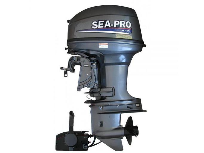Лодочный мотор Sea Pro(Сиа Про) T 40 S E, электростартер, дистанционное управление фото 1
