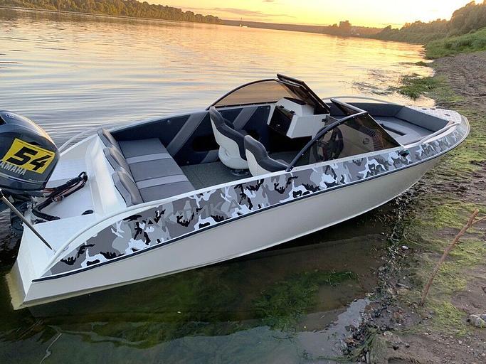 Алюминиевый катер Тактика 550 Боурайдер(Bowrider), 535*210*100 см фото 8