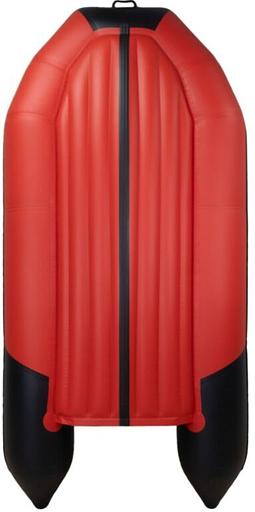 Лодка Таймень NX 3200 НДНД, 3200*1500*420 мм., цвет: красный-черный фото 4
