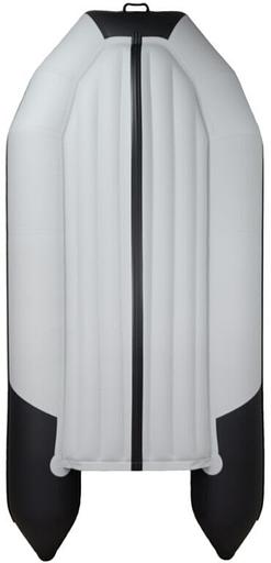 Лодка Таймень NX 3200 НДНД, 3200*1500*420 мм., цвет: серый-черный фото 4