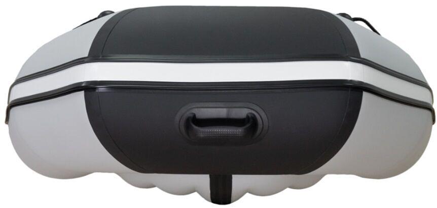 Лодка Таймень NX 3200 НДНД, 3200*1500*420 мм., цвет: серый-черный фото 5