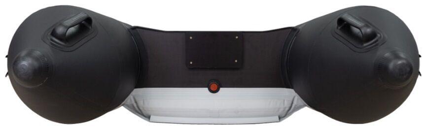 Лодка Таймень NX 3200 НДНД, 3200*1500*420 мм., цвет: серый-черный фото 6