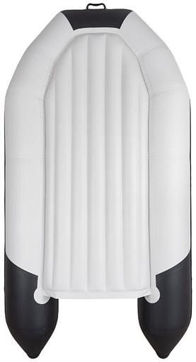 Лодка Таймень NX 2800 НДНД, 2800*1420*400 мм., цвет: серый-черный фото 2