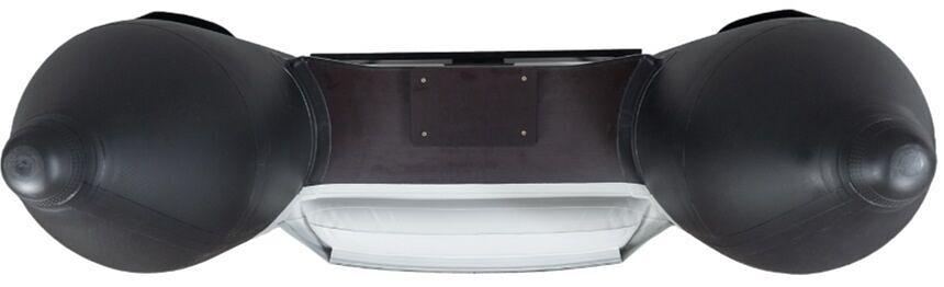 Лодка Таймень NX 2800 НДНД, 2800*1420*400 мм., цвет: серый-черный фото 6