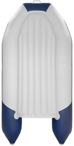 Лодка Таймень NX 2800 НДНД, 2800*1420*400 мм., цвет: серый-синий фото 4