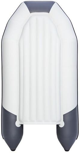 Лодка Таймень NX 2800 НДНД, 2800*1420*400 мм., цвет: серый-черный фото 4