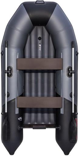 Лодка Таймень NX 2800 НДНД, 2800*1420*400 мм., цвет: графит-черный фото 1
