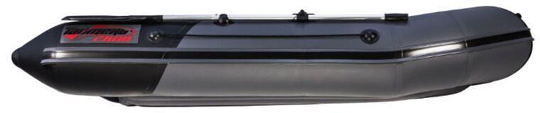 Лодка Таймень NX 2800 НДНД, 2800*1420*400 мм., цвет: графит-черный фото 6