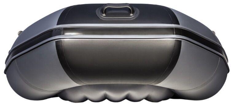 Лодка Таймень NX 2800 НДНД, 2800*1420*400 мм., цвет: графит-черный фото 7