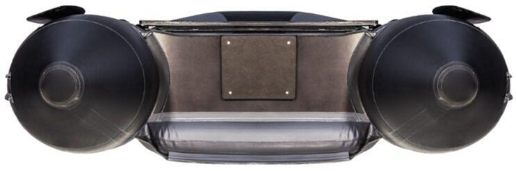 Лодка Таймень NX 2800 НДНД, 2800*1420*400 мм., цвет: графит-черный фото 8