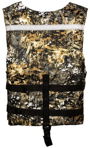 Жилет Таймень спасательный стандартный размер: L (48-50), цвет: камуфляж фото 4