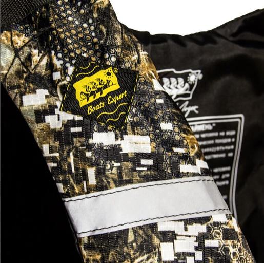 Жилет Таймень спасательный стандартный размер: L (48-50), цвет: камуфляж фото 5