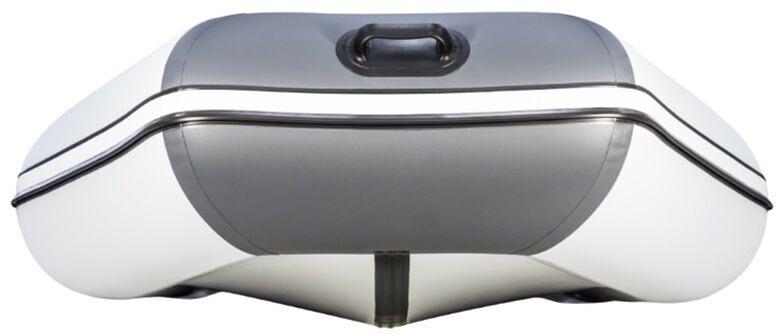 Лодка Аква 3200 слань книжка, киль, 3200*1420*400 мм., цвет: серый-графит фото 6