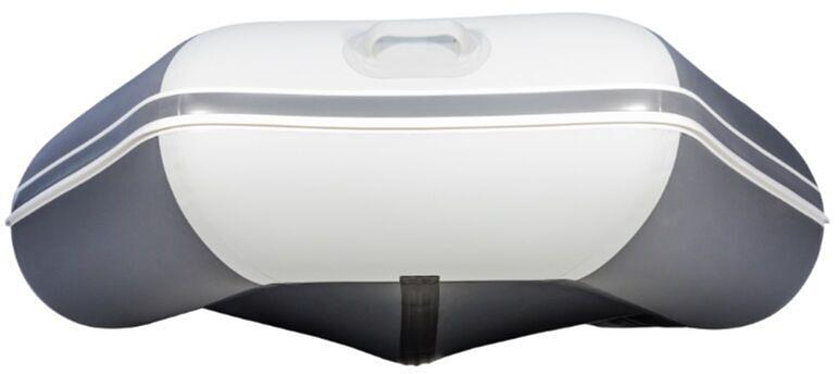 Лодка Аква 3200 слань книжка, киль, 3200*1420*400 мм., цвет: графит-серый фото 5