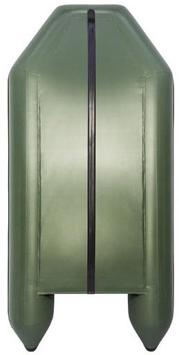 Лодка Аква 2800 слань книжка, киль, 2800*1320*360 мм., цвет: зеленый фото 2