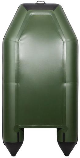 Лодка Аква 2900, 2900*1420*400 мм., цвет: зеленый-черный фото 4