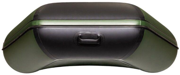 Лодка Аква 2900, 2900*1420*400 мм., цвет: зеленый-черный фото 5